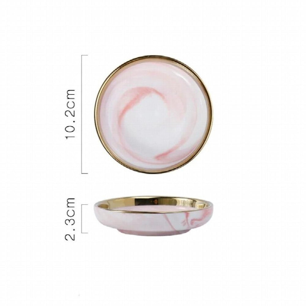 Nordic Ceramic Small Jewelry Dish Earrings Necklace Ring Storage Plates Fruit Dessert Display Bowl Decoration Sauce dish