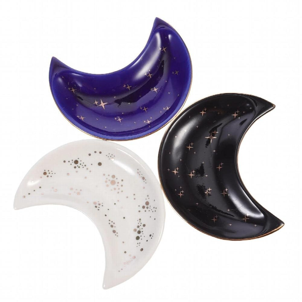 Tray Moon Jewelry Crystal Dish Display Holder Plate Ceramic Trinket Stonesorganizer Storage Trays Plates Bowl Decorative Ring