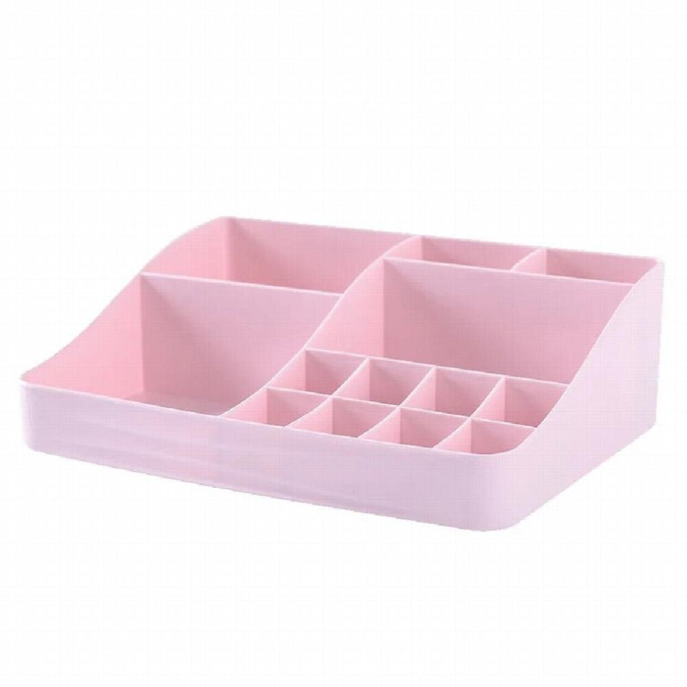 Desktop Cosmetic Storage Box Jewelry Dressing Box Single Layer Debris Finishing Box Plastic Box Make Up Organizer Storage Box