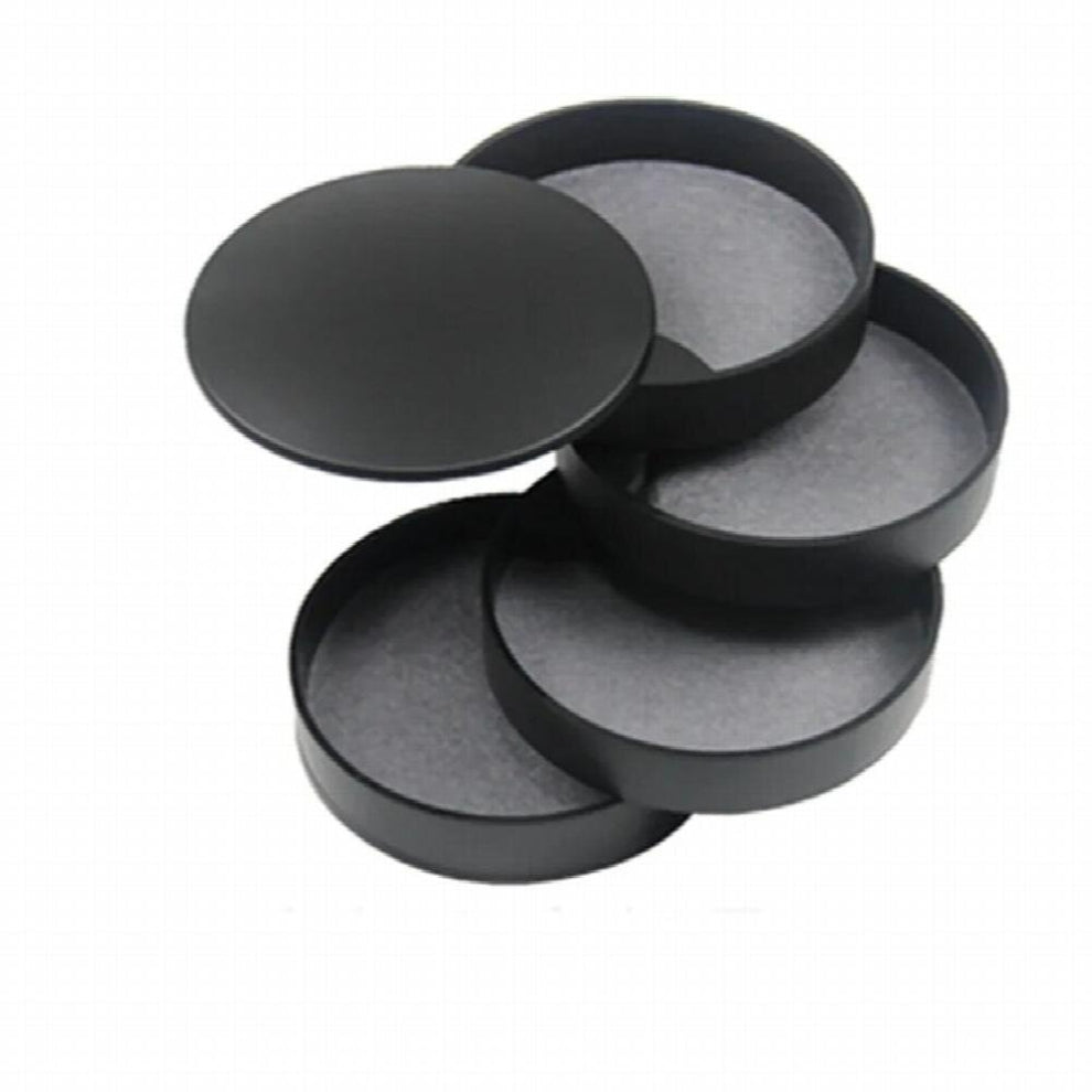 4 Layers Plastic Rotatable Jewelry Box Makeup Storage Organizer Multi-Function Desktop Necklace Organizer Earring Necklace Rin