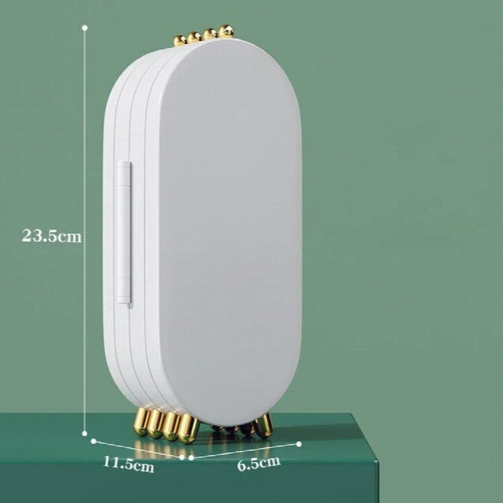 Jewelry Storage Box Earrings Earrings Necklaces Hand Jewelry Box Household Multifunctional Folding Portable Display Stand