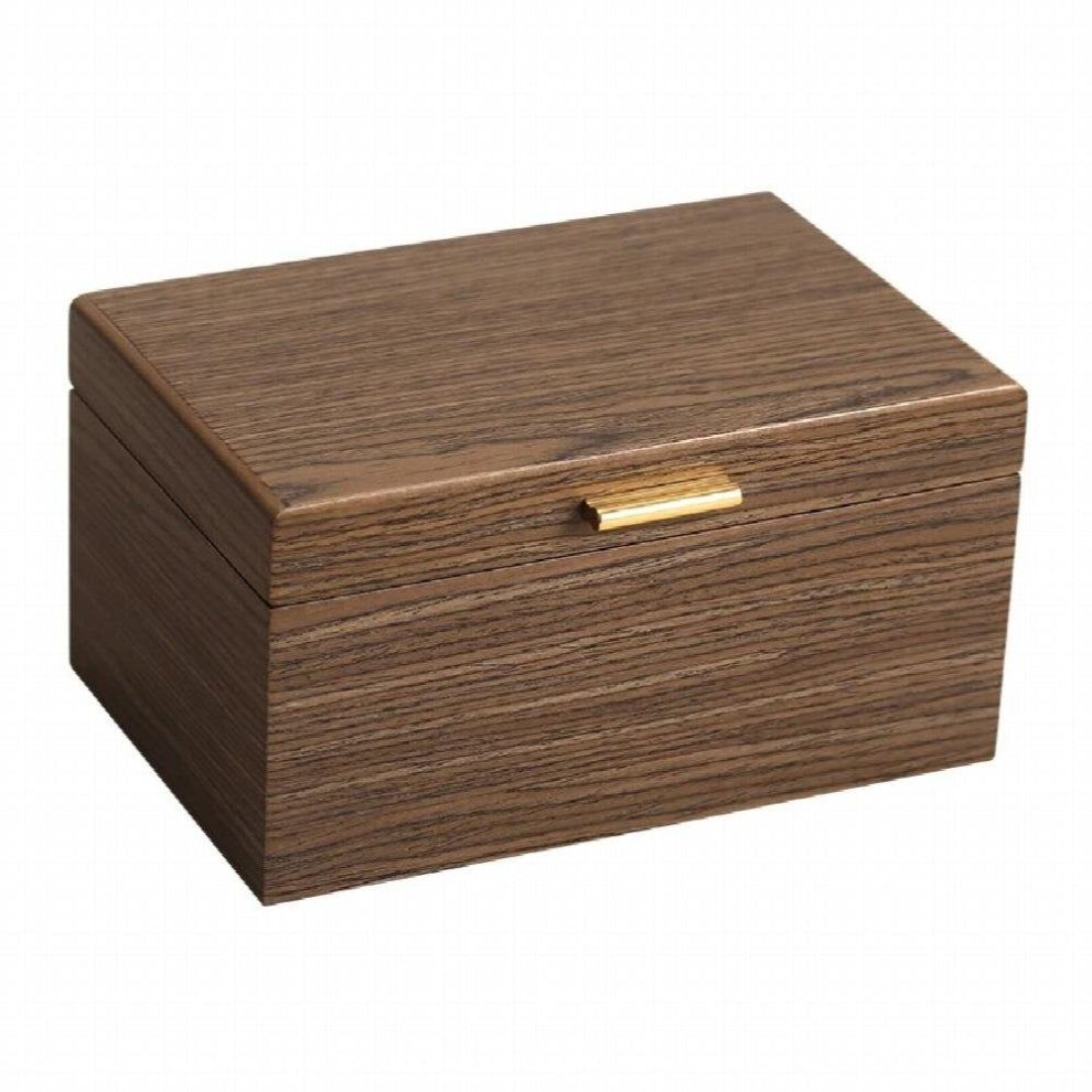Wooden Jewelry Storage Box Women Men Bracelets Necklaces Storage Home Dresser Desktop Organizer Boxes Jewellery Container Case
