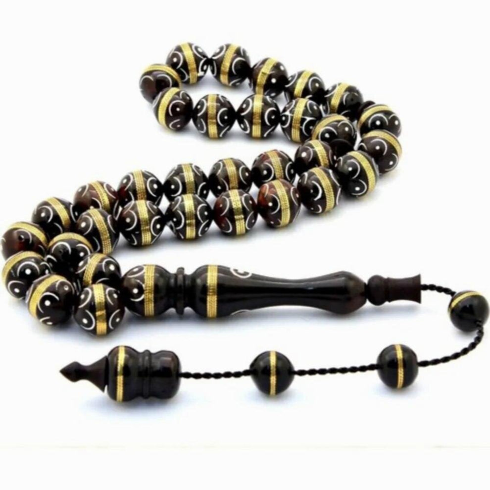 MEN S Coarse-Grained Embroidered Kuka Rosary-Gift Rosary for in Turkey, Gift for Men Jewelry