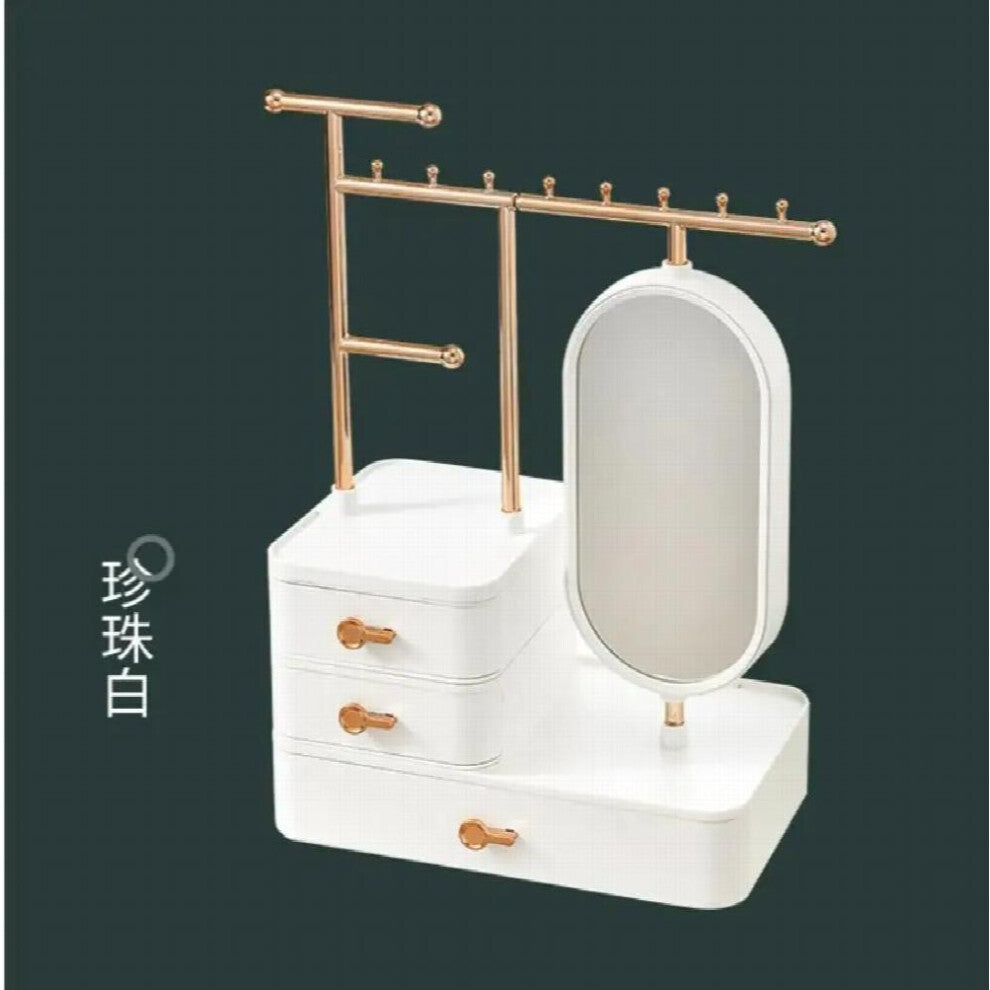 Jewelry Boxes and Packaging Ring Box Display Stand Earring Organizer Necklace Holder Desktop Storage