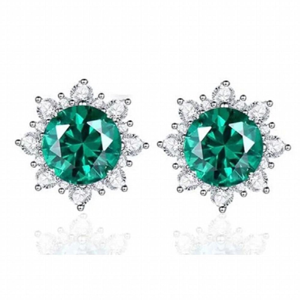 JE57 Hot Woman Party Birthday Wedding Gift Snowflake 18KT Necklace+Earrings+Ring Jewelry Set