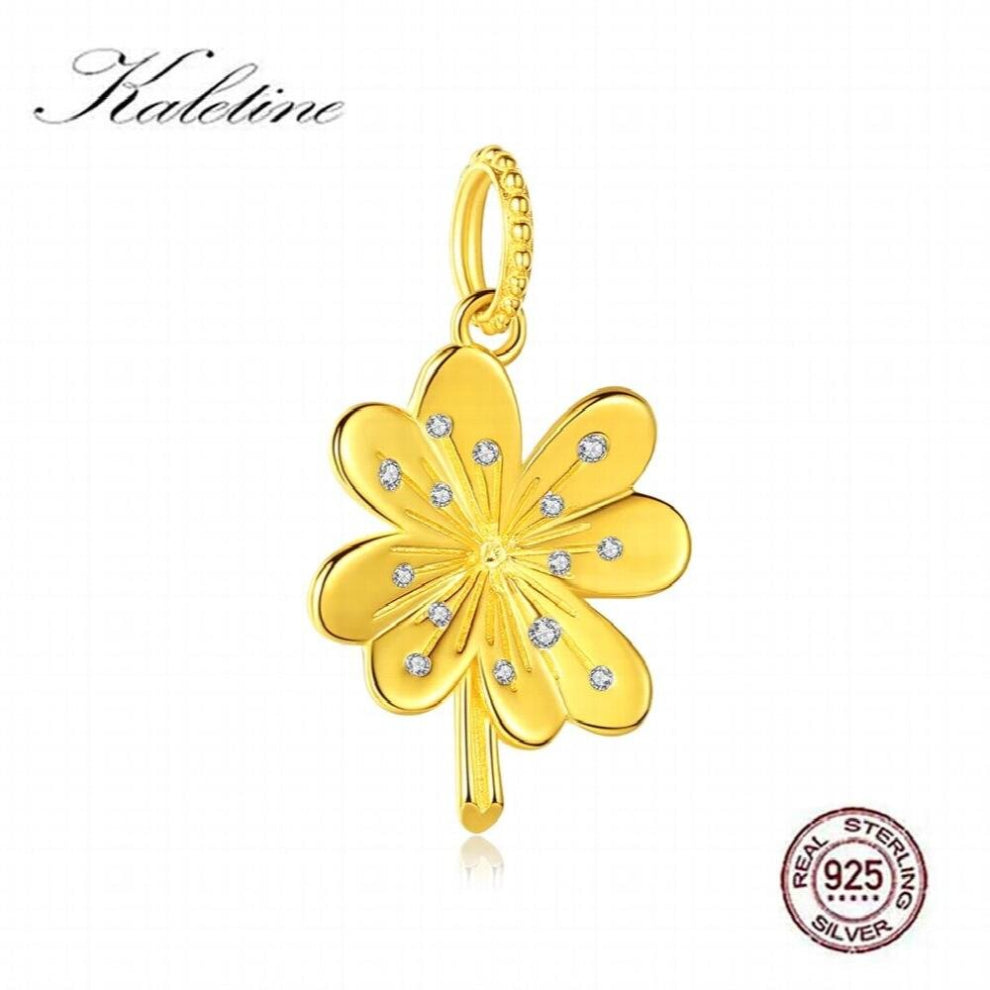 925 Sterling Silver Flower&Wing Charms& Pendant Fit Bracelet Zircon Beads DIY Jewelry Making