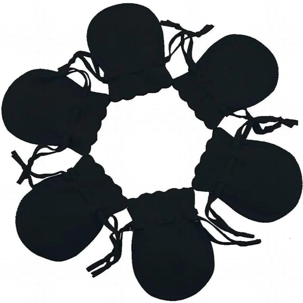 10 Pcs Velvet Drawstring Bags Jewelry Gift Calabash Pouches for Storage Necklace Bracelet Earrings Headphones Watch Candy