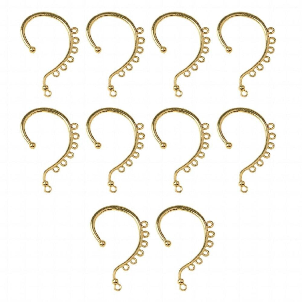 10 Pieces Ear Crawler Wraps Holiday Jewelry Hairband DIY Making Decoration Finding Homemade Crafts for Girls