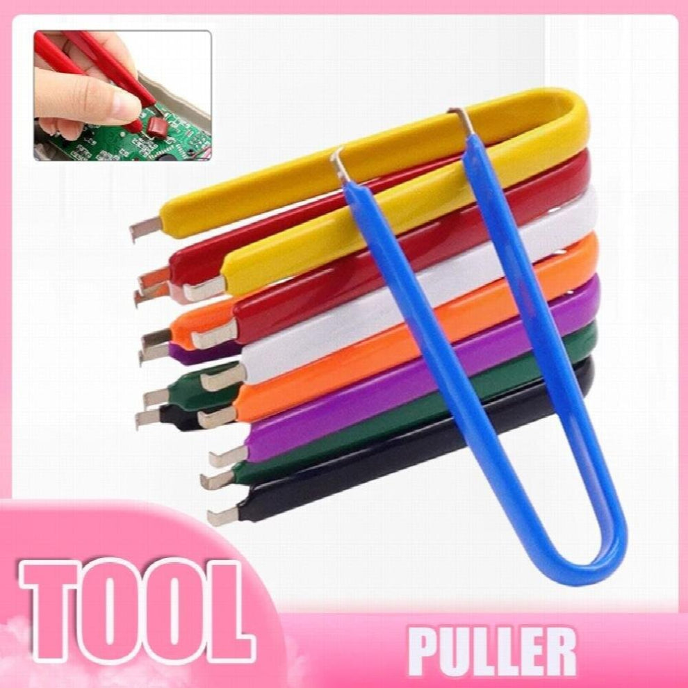 DIY Watch Jewelry Repair Tool U-type IC Chip Extractor Machine Clip Anti-static Tweezers for ROM Extraction Removal Puller