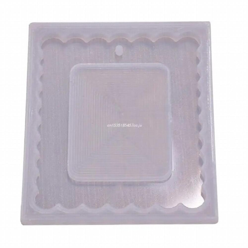 Rectangle Mirror Photo Frame Ornaments Silicone Molds Suitable for Epoxy Resin Diy Craft Jewelry Making Home
