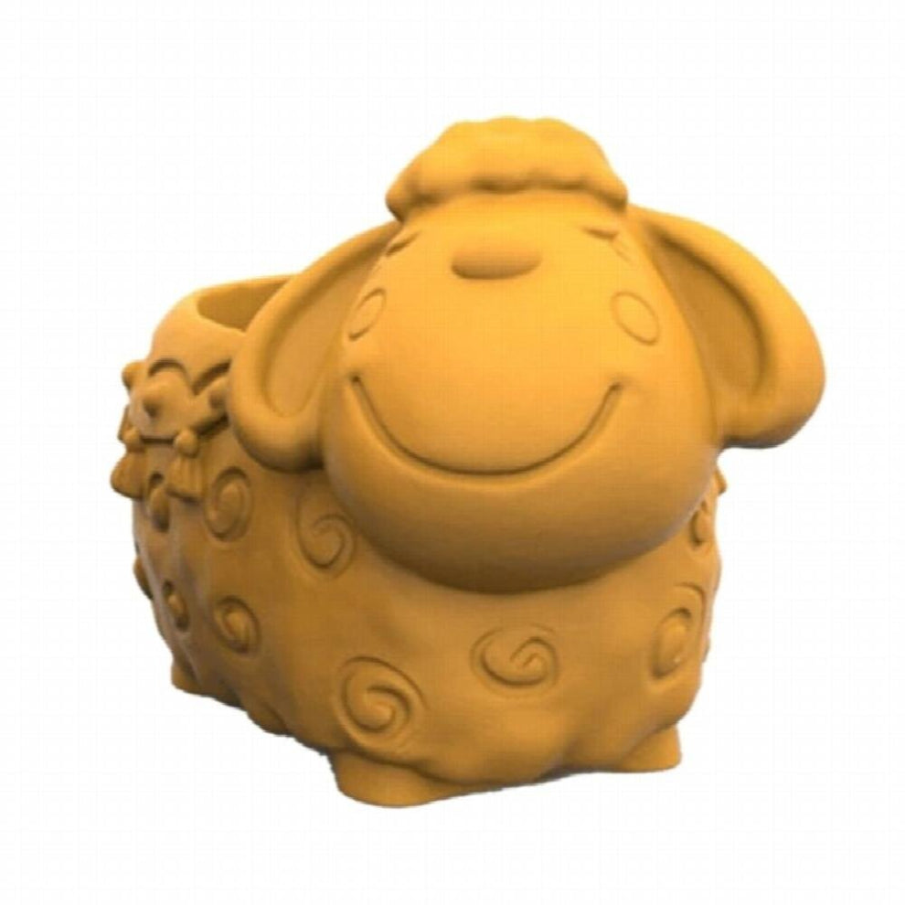 Animal Sheep Gypsum Silicone Mold Diy Succulents Concrete Flower Pot Vase Plaster Cement Clay Mold Candle Holder Drop