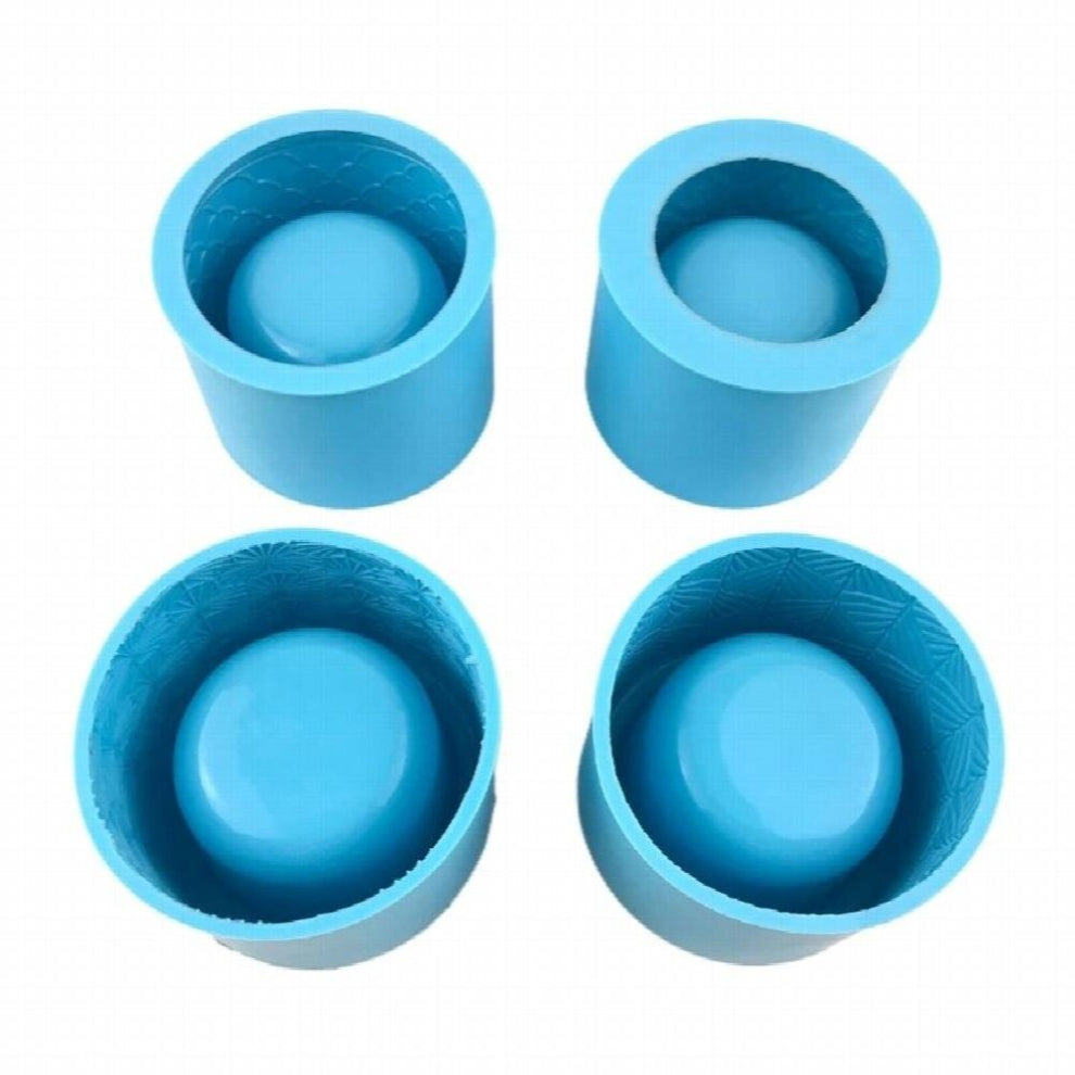 F19D Cylinder Planter Silicone Mold Plaster Flower Pot Mold DIY Cup Resin Mold Flower Vase Epoxy Resin Casting Mold