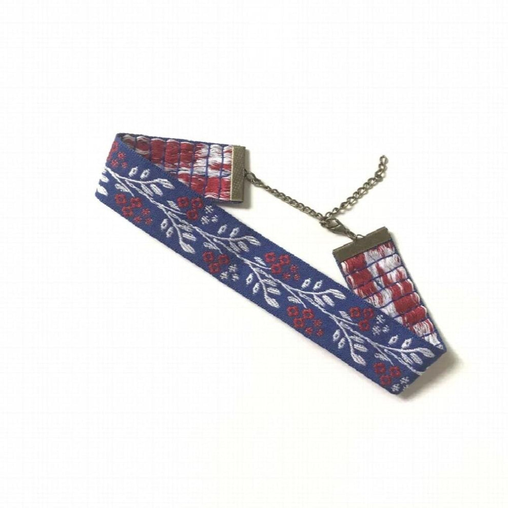 Good Boho Chokers Necklaces For Women Ethnic Embroidery Short Necklace Jewelry Summer Party Jewellery