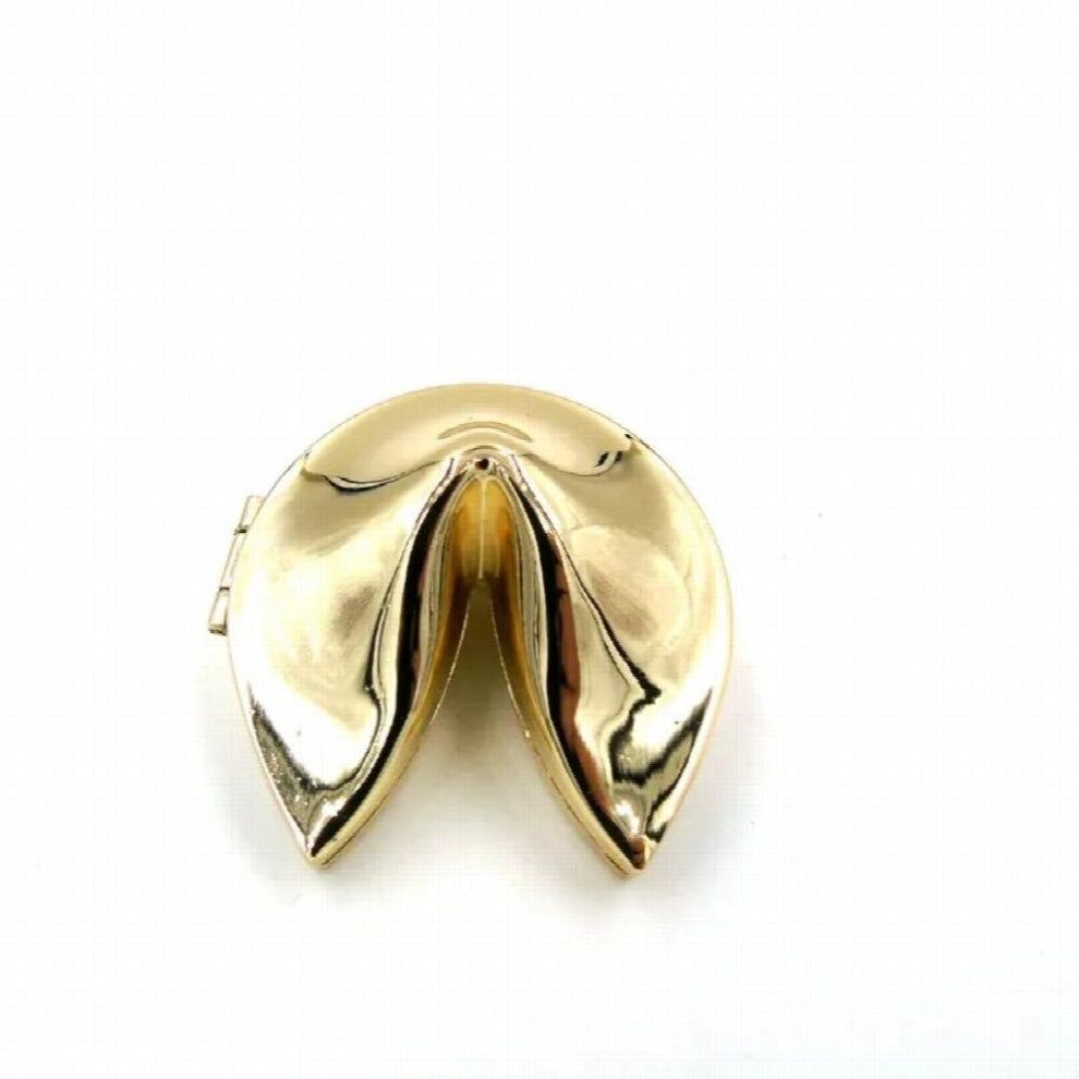 Lucky box Fortune Cookie trinket box Metal Alloy Jewelry Box Wedding Favors box sourvenir corporation