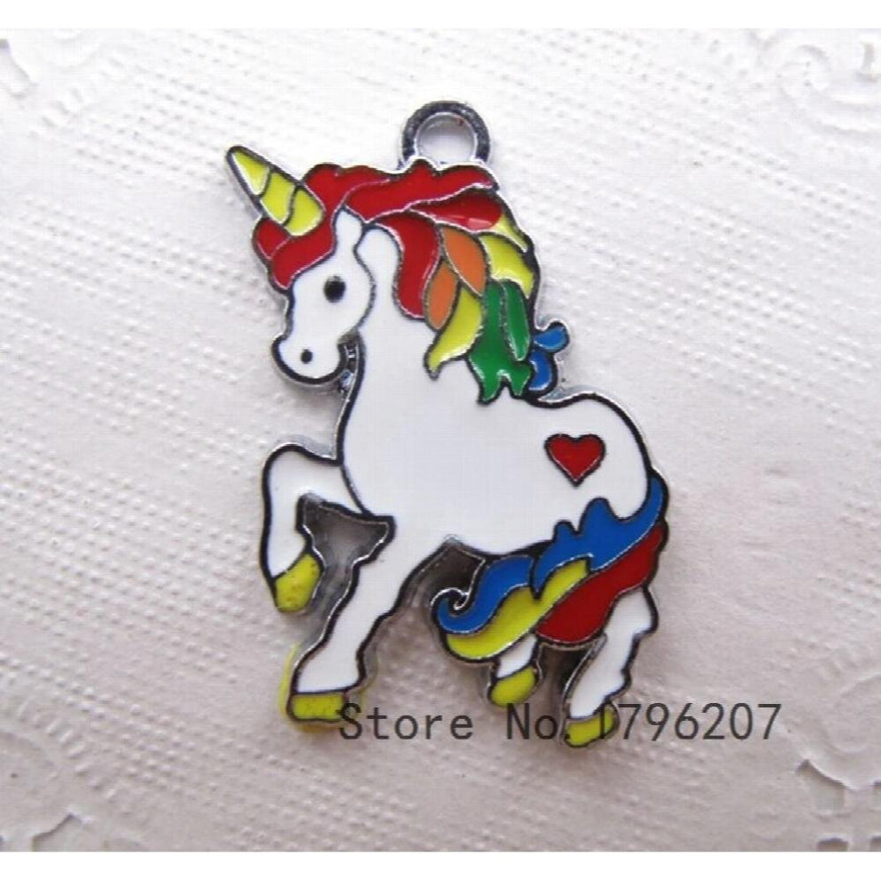 10 Pcs Cartoon Charm Necklace-Bracelet-Earrings Pendants DIY Jewelry Making Accessories T-76