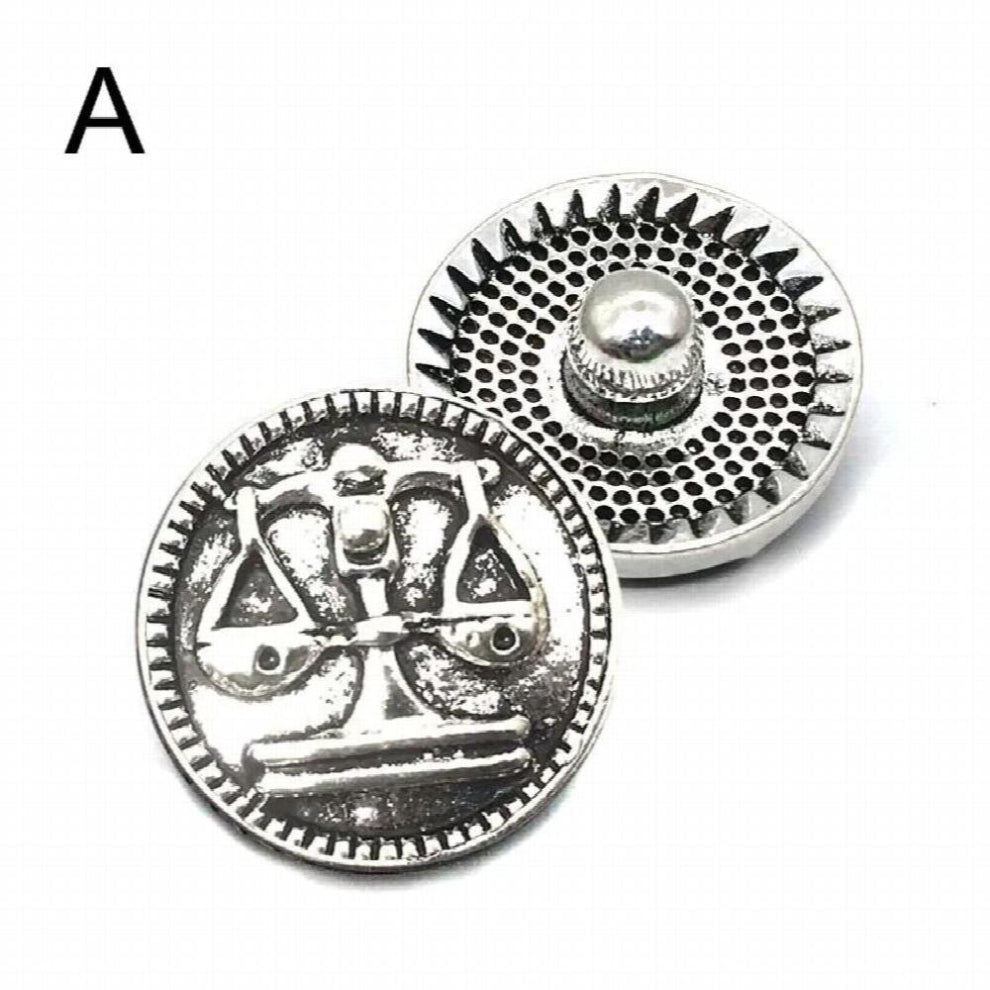 metal Rhinestone Snap Buttons W090 Alloy Diy Jewelry fit 18mm Snap button Necklaces-Bracelets for women