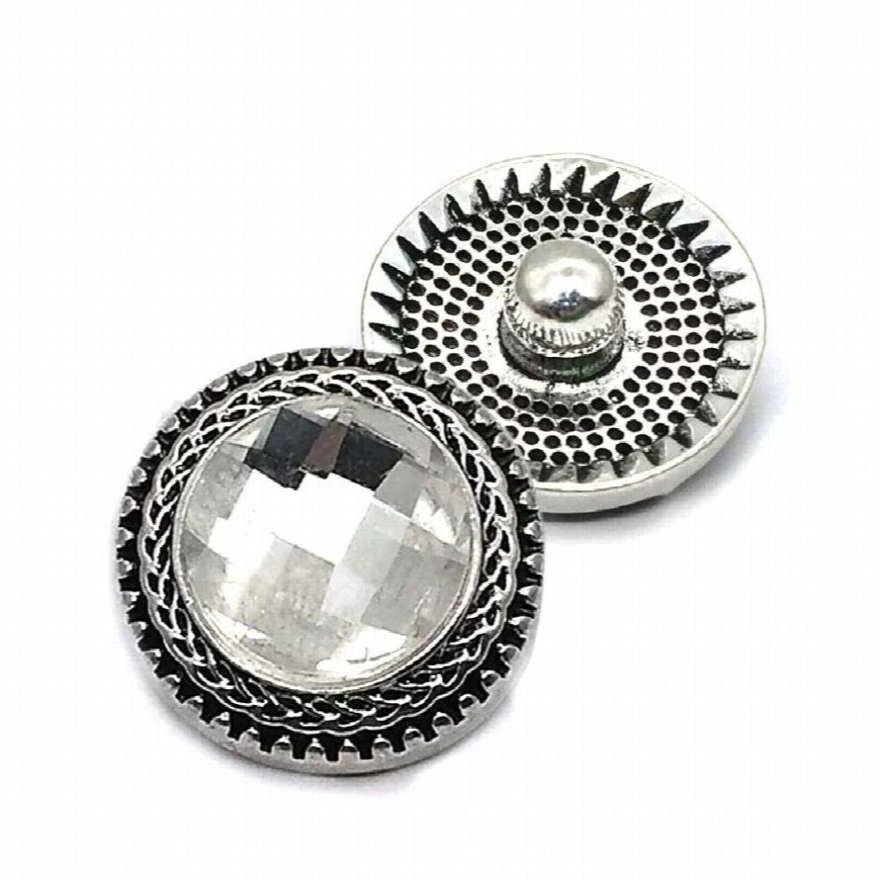 metal Rhinestone Snap Buttons W132 Cross High heels Diy Jewelry fit 18mm Snap button Necklaces-Bracelets for women