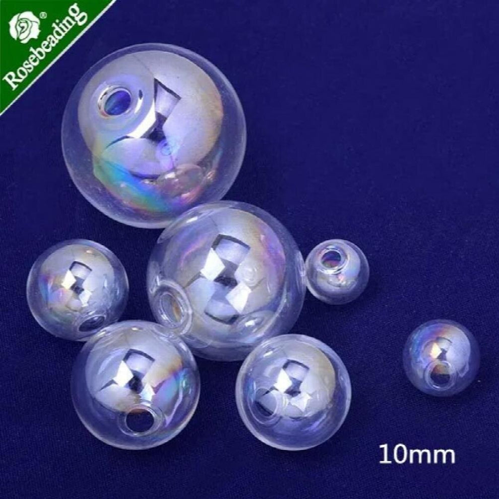 Round glass bottles colorful ball, Glass Bubbles Glass ball Pendant Jewelry for Women,sold 10pcs-lot
