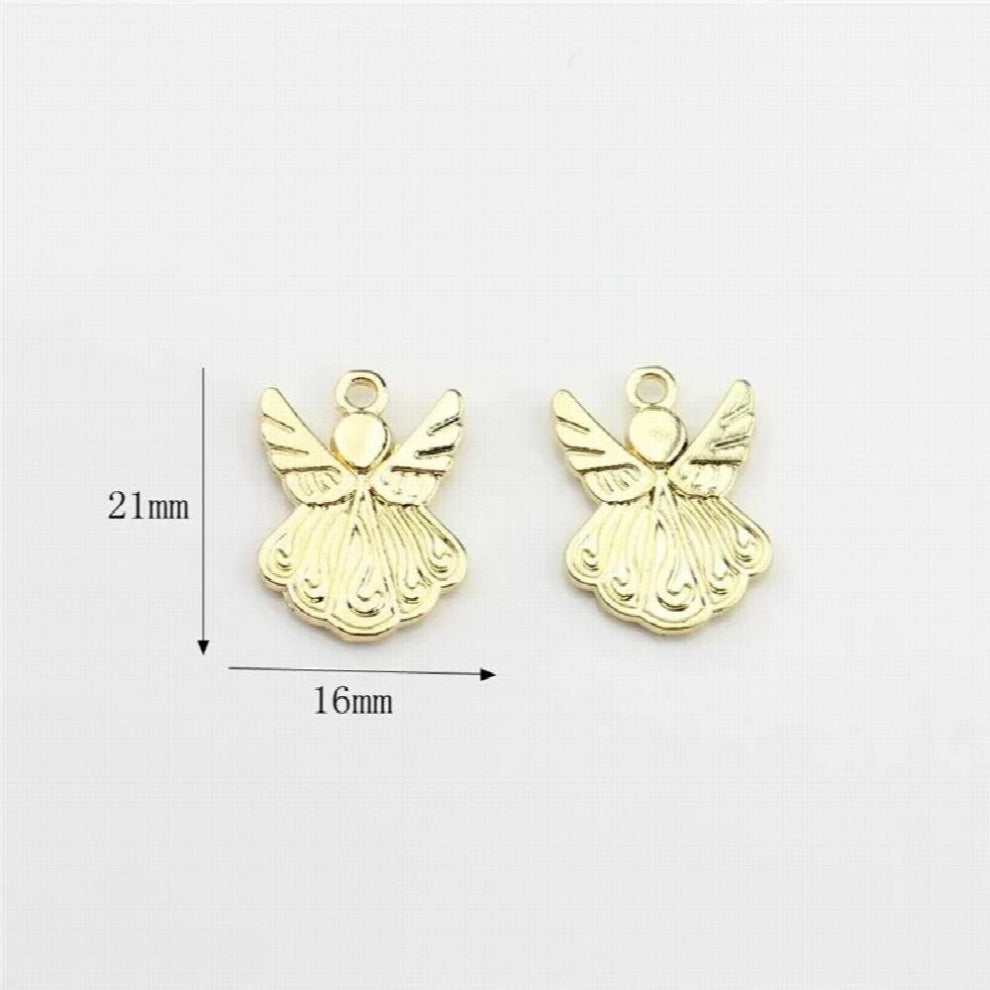Newest 50pcs-lot cartoon Angel boys shape alloy floating locket charms diy jewelry earring-garment pendant accessory
