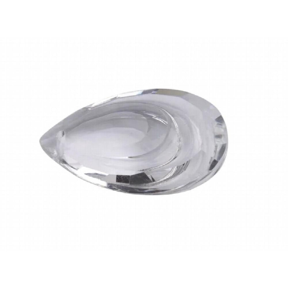 20PCS Clear Crystal TearDrop Curtain Parts Hanging Pendants Decor