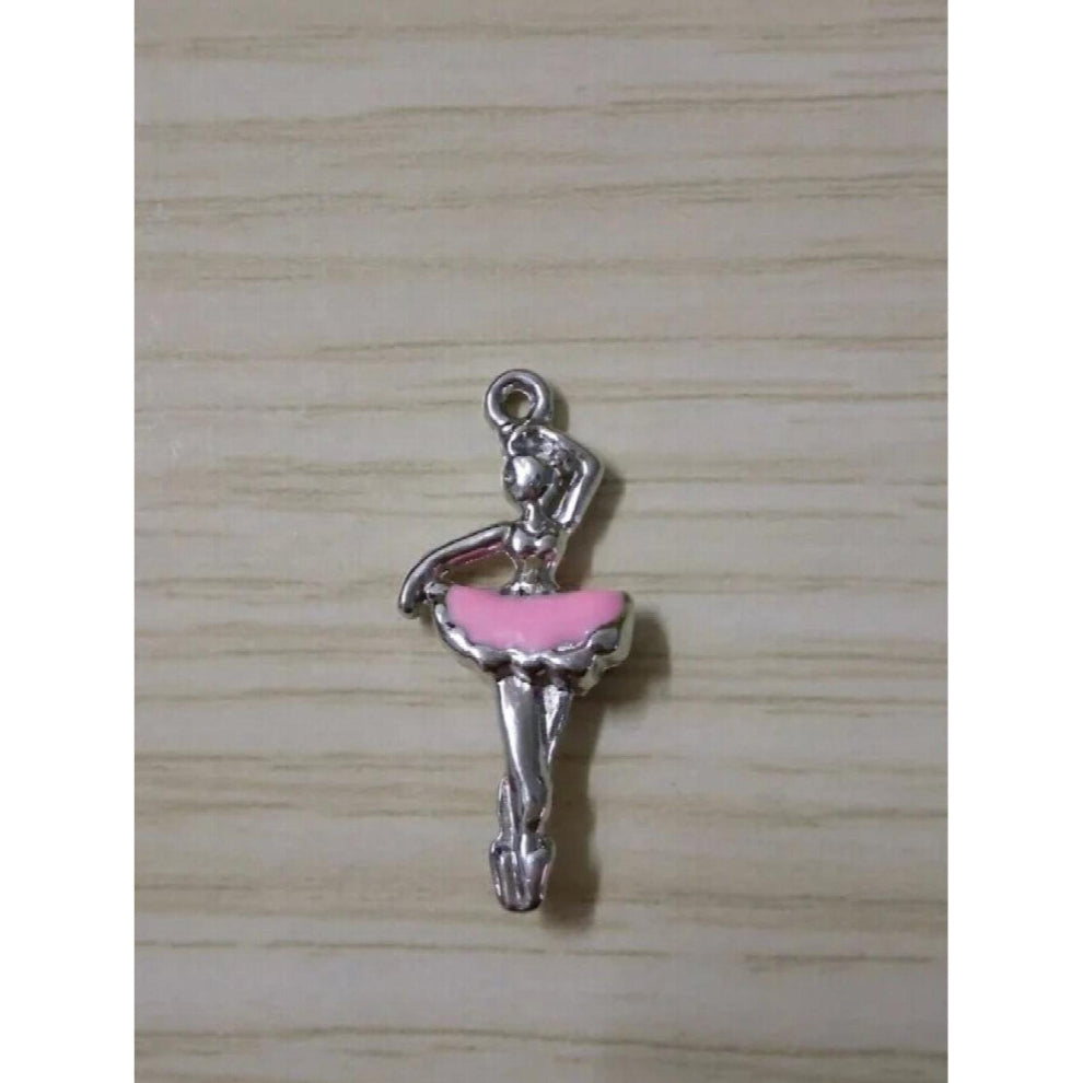 jewelry Vintage Ballerina girl Charm Pendants&Necklace Fit Bracelet Jewelry DIY Accessorie C298
