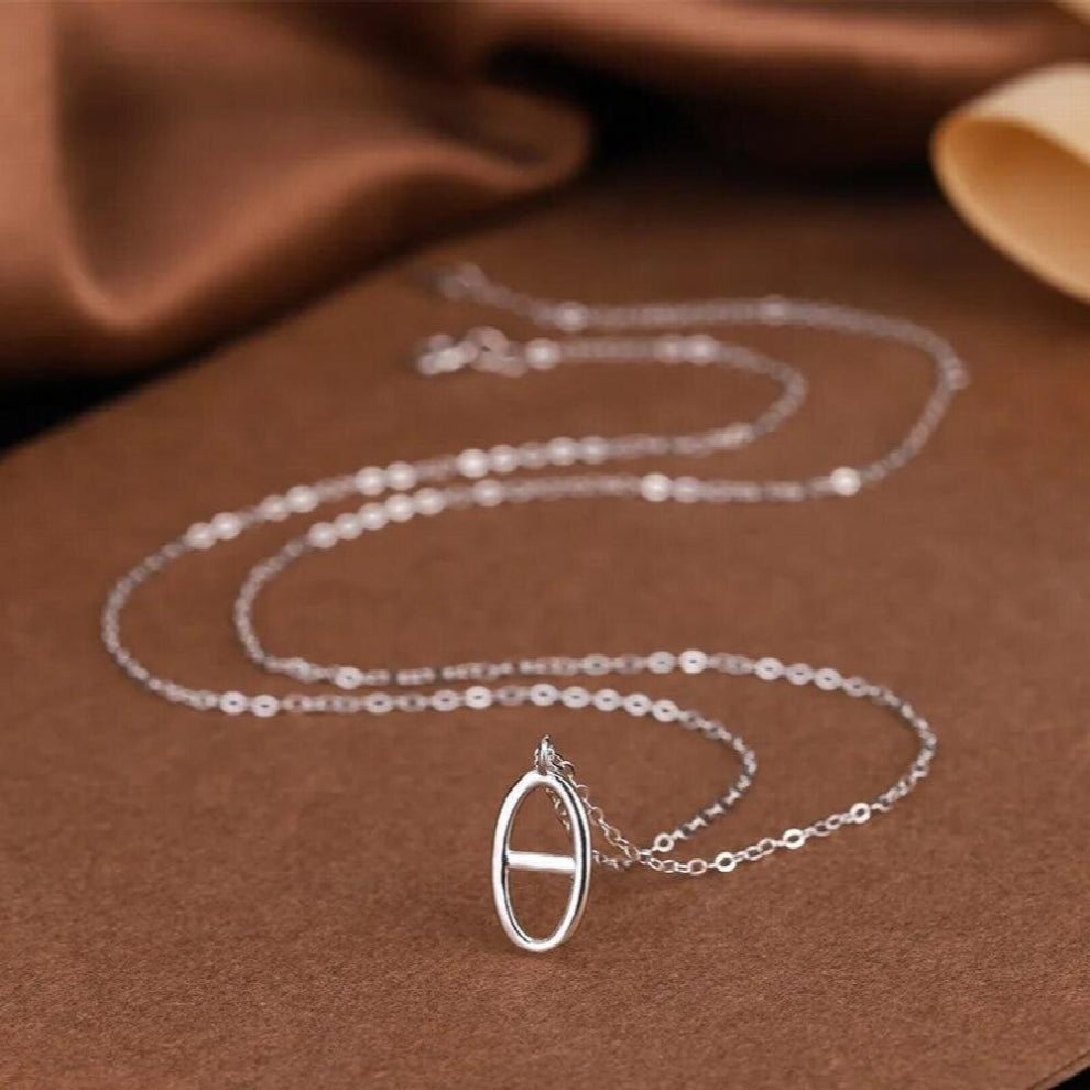 Woman Chains 925 Silver Handcuffs Necklace Pendant Chocker Jewelry Offers With