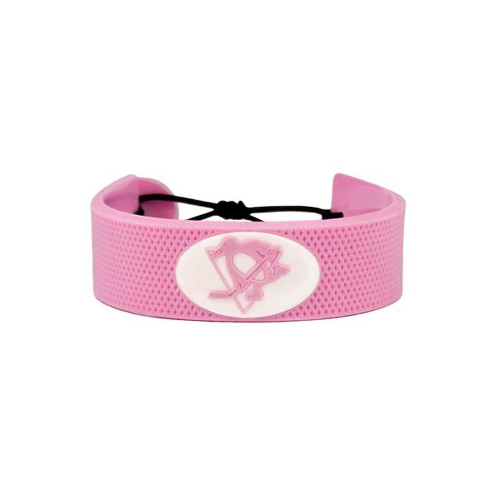 Pittsburgh Penguins Bracelet Pink Hockey - Pink