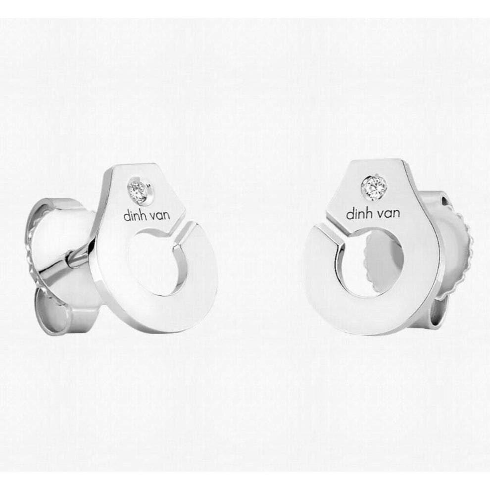 French famous rose earrings 925 sterling silver handcuffs earrings Womens jewelry