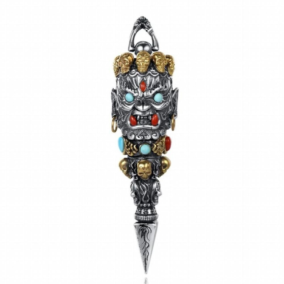 Retro Buddha Pendant Male And Female Models Large Falling Magic Pestle Pendant Ethnic Style Jewelry Accessories