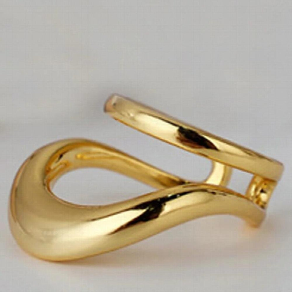 real jewels E5063 minimalist ins and exaggerated small crowd S925 sterling silver glossy cutout geomet