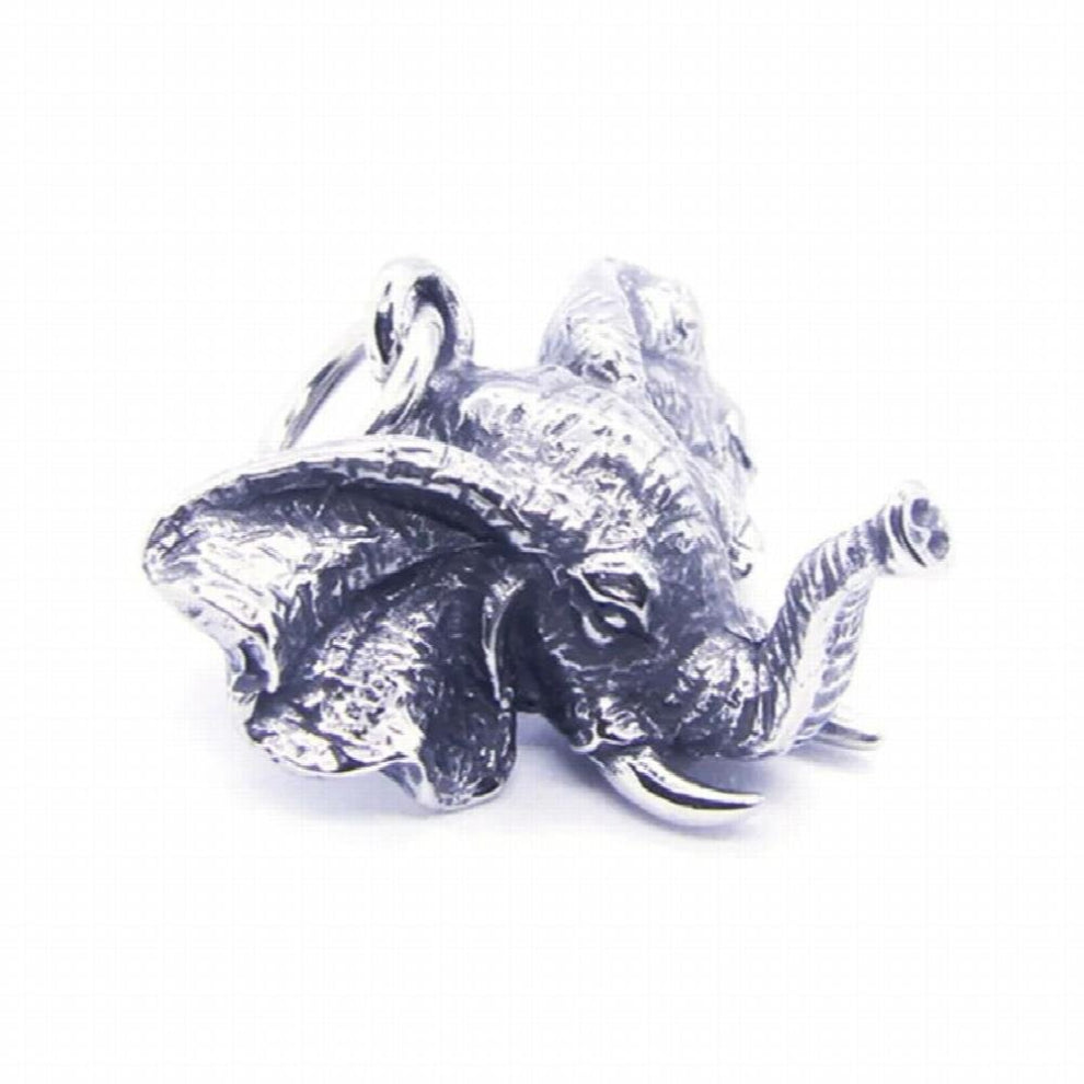 Newest Animal Elephant Pendant 316L Stainless Steel Jewelry Biker Style Elephant Pendant