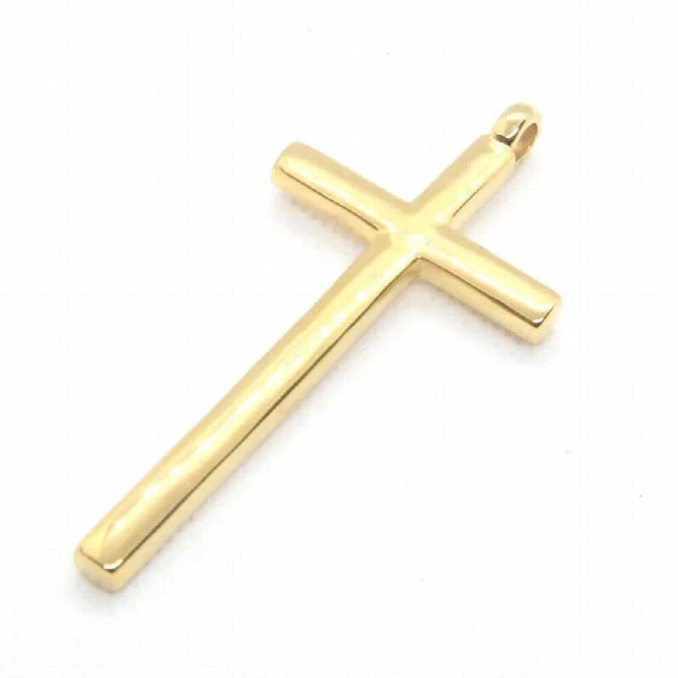 Support Newest Glossy Cross Pendant 316L Stainless Steel Jewelry polish cross Pendant