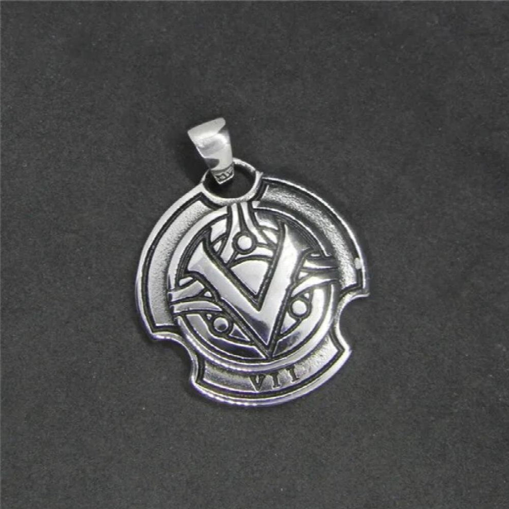 Men Of Biker VII Pendant Mens 316L Stainless Steel Jewelry Biker VII Pendant