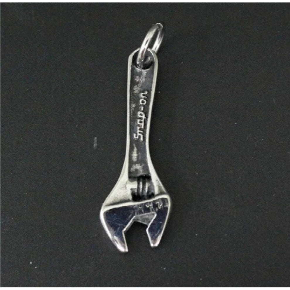 Motor Biker Spanner Pendant Mens 316L Stainless Steel Jewelry Biker Pendant