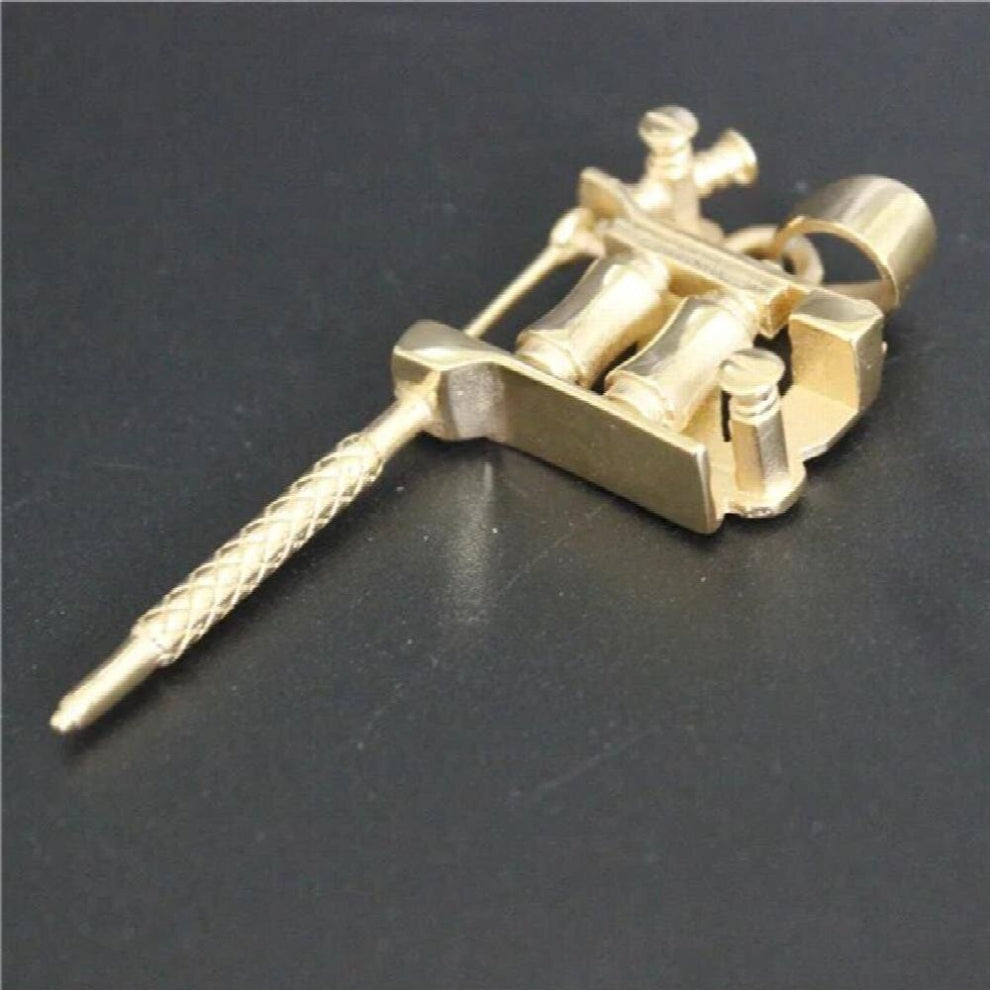 Newest Mens Motor Biker Exhaust Pipe Pendant 316L Stainless Steel Mens Gift Golden Exhaust Pipe Biker Pendant