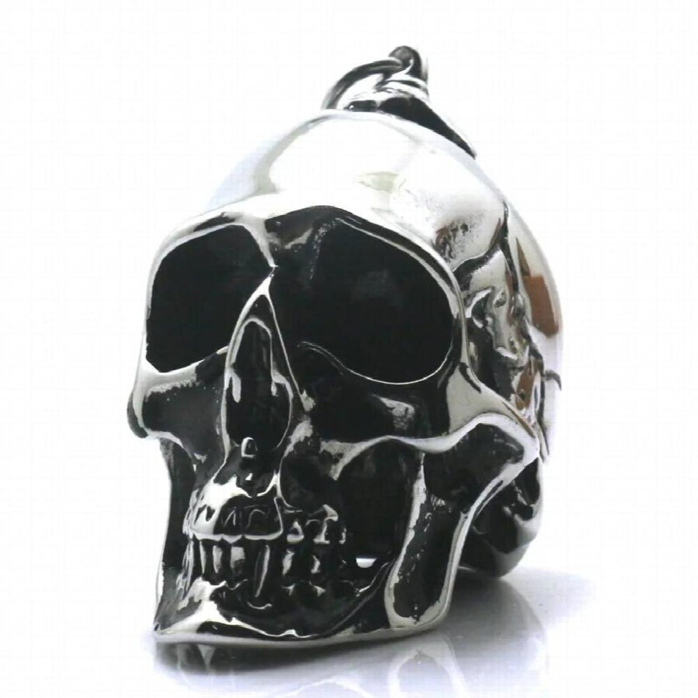Huge Heavy Men Boy 316L Stainless Steel Polishing Hot Big Biker Classic Skeleton Pendant Necklace Chain ( Chain for free)