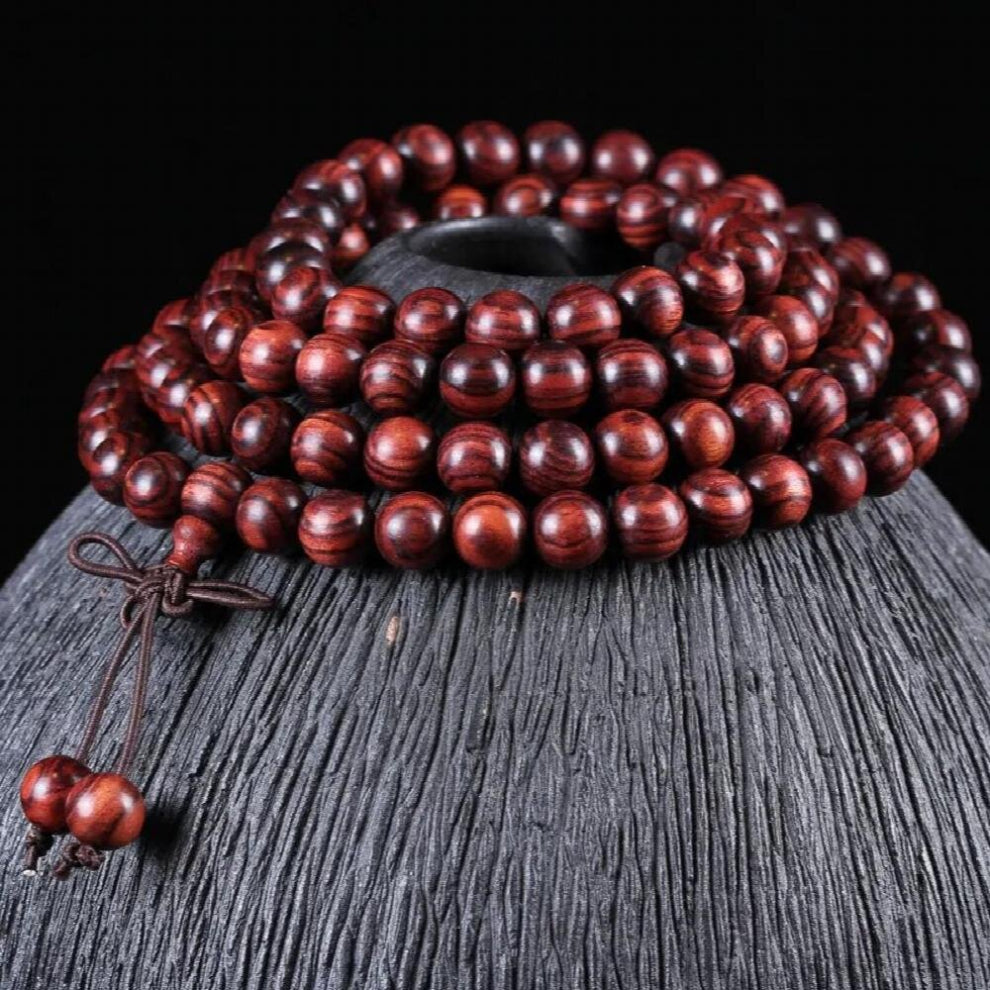 Big Leaf Yellow Flower Pear Purple 0.8 108 Boutique Straight Grain Men and Women Bracelet