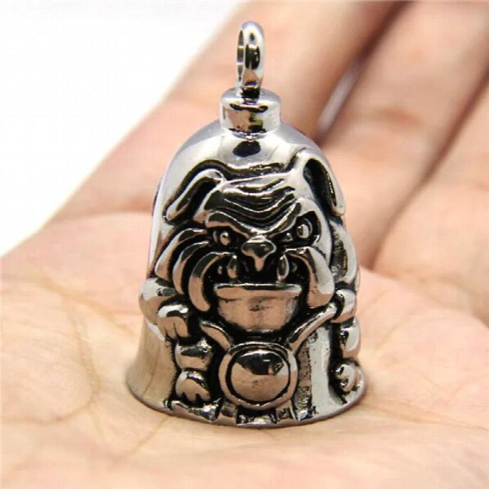 Newest Motorcycles Biker Mad Dog Biker Bell Pendant 316 Stainless Steel Polishing Heavy Bell Pendant