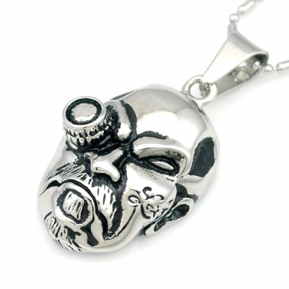 Tough Guy Science For Men 316L Stainless Steel Pendant Necklace Biker Punk Style Party KP125