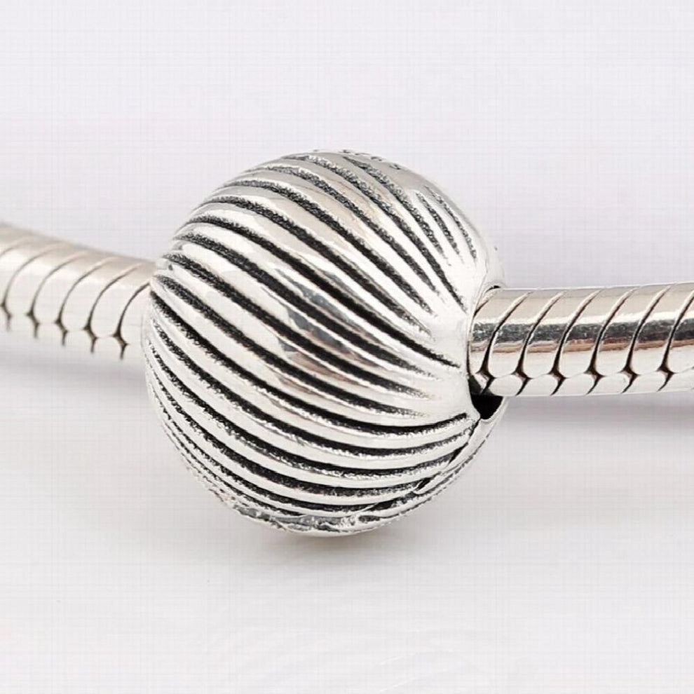 Seeds of Elegance Clip Charm Bead Fit Bracelets sterling silver jewelry woman DIY beads for jewelry making