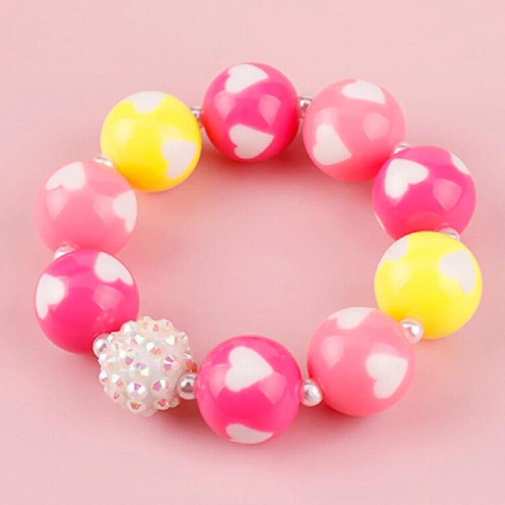 Children Bracelet for Girls Rope Bracelets Cartoon Beaded Bracelet Childrens Toys Jewelry Year Presents