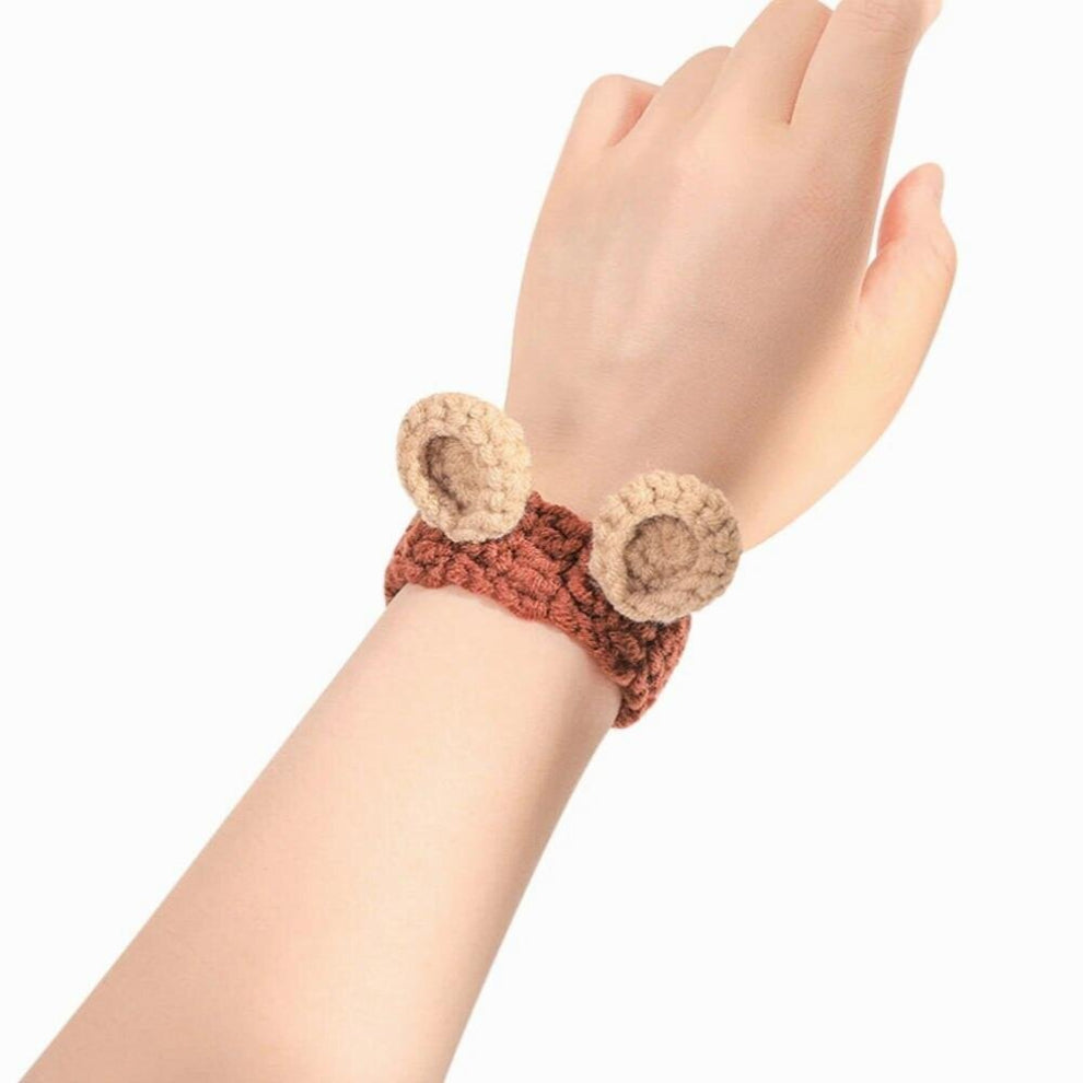 Net Celebrity Student Couple Girlfriends Two Person Bracelet Hot Wool Hand-knitting Needle Rabbit Ear Radish Bracelet