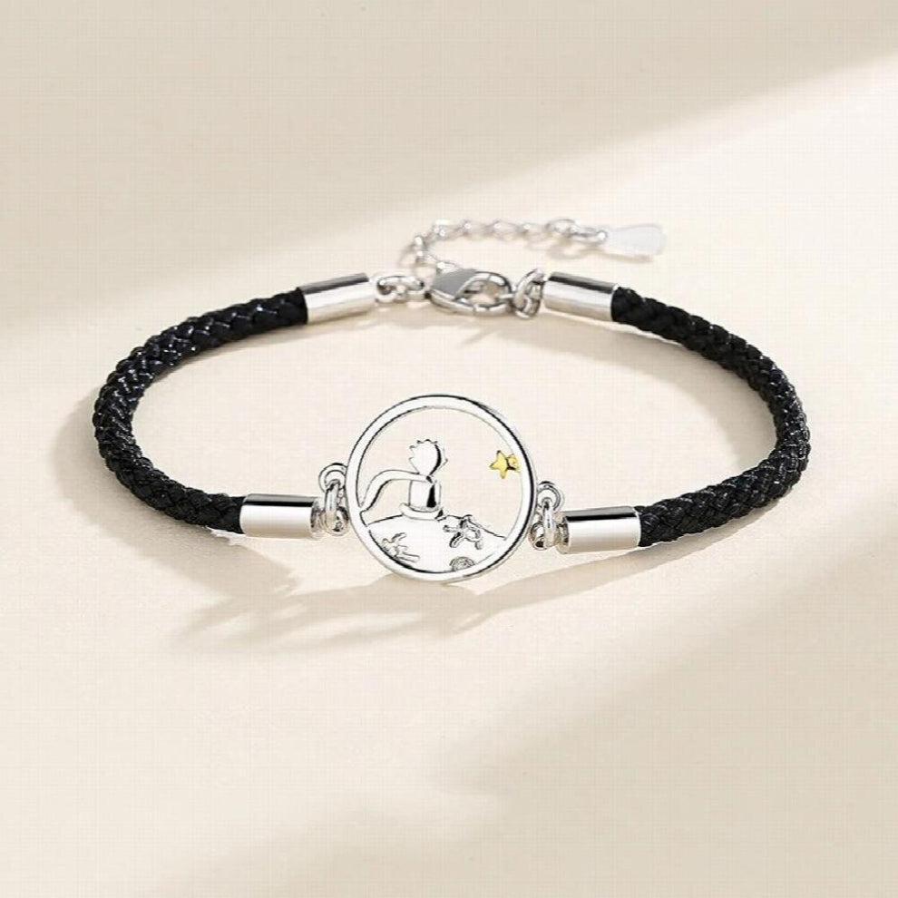 The Little Prince and The Fox Couple Bracelet Student Bracelet Boyfriend Gift Knitting Couple Bracelet Jewelry Gift