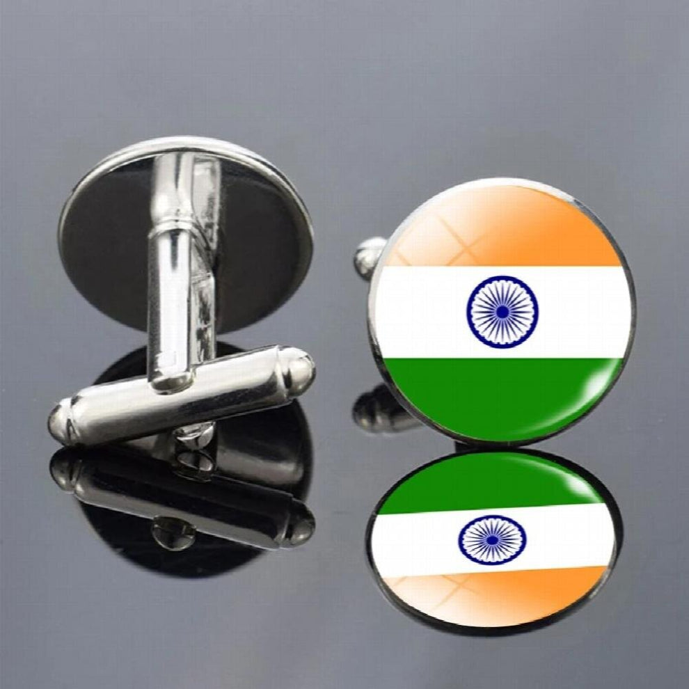 South Asia Flag Cufflinks Southeast Asia Cufflink Pakistan Sri Lanka Singapore Flag Men Wedding Cufflinks