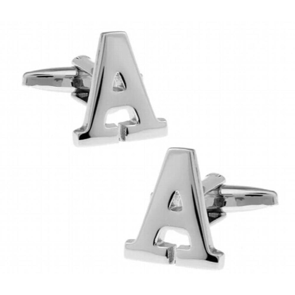 Mens English Letters Cufflinks Copper Material Letter T