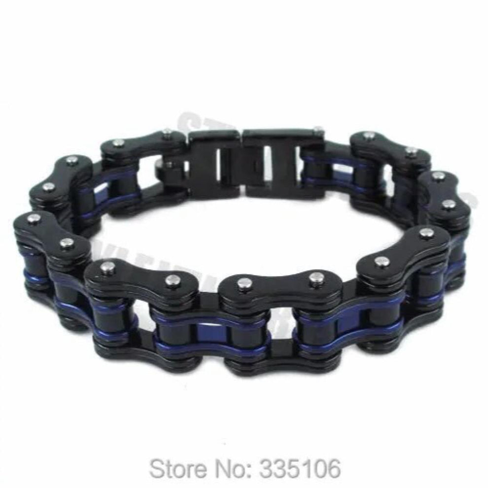 shipping! & Heavy Motor Biker Bracelet Stainless Steel Jewelry Bicycle Chain Men Bracelet SJB0264