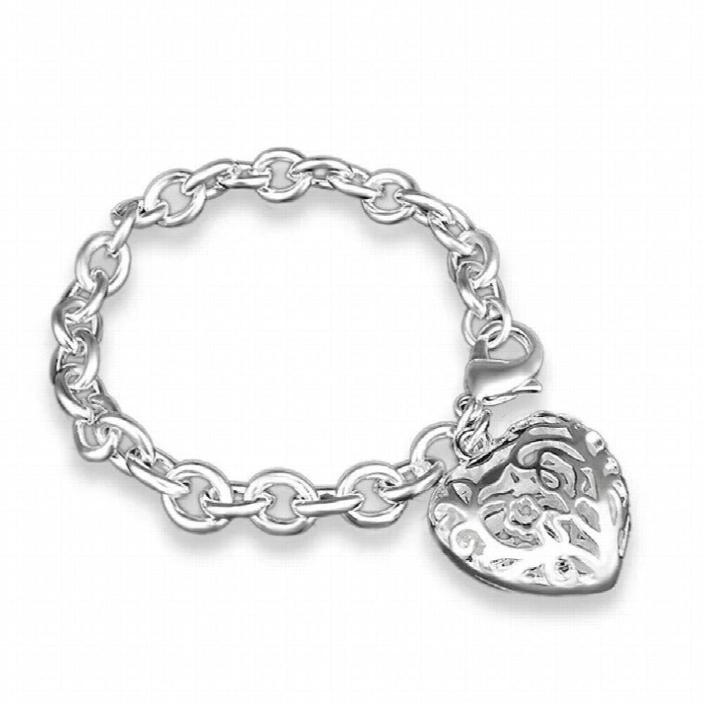 Handcuffs chain Heart Bracelet S109