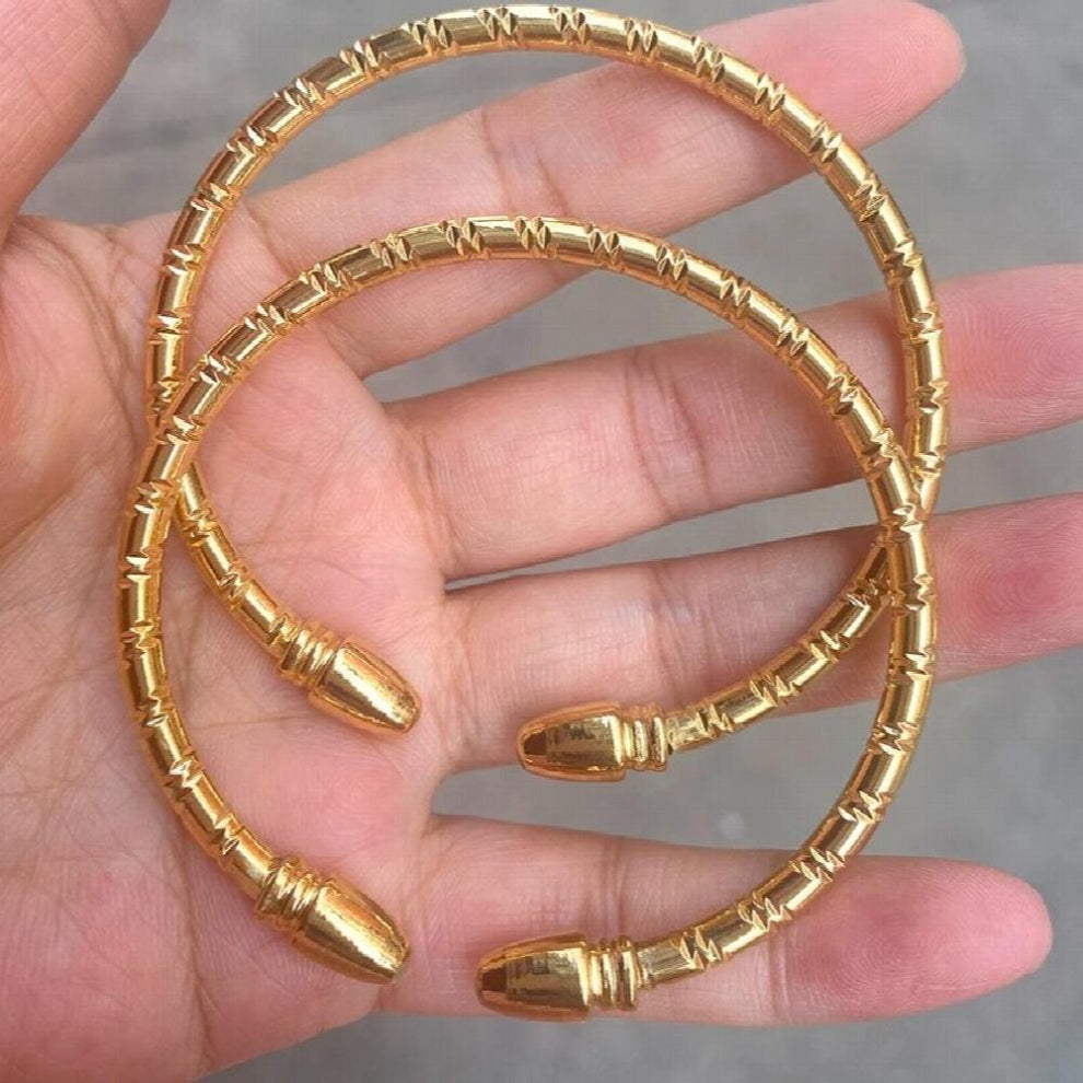 Indian bangles 4MM 62MM Ball Africa Jewelry African Bangle&Bracelet Ethiopian Dubai Bangles For Women Wedding