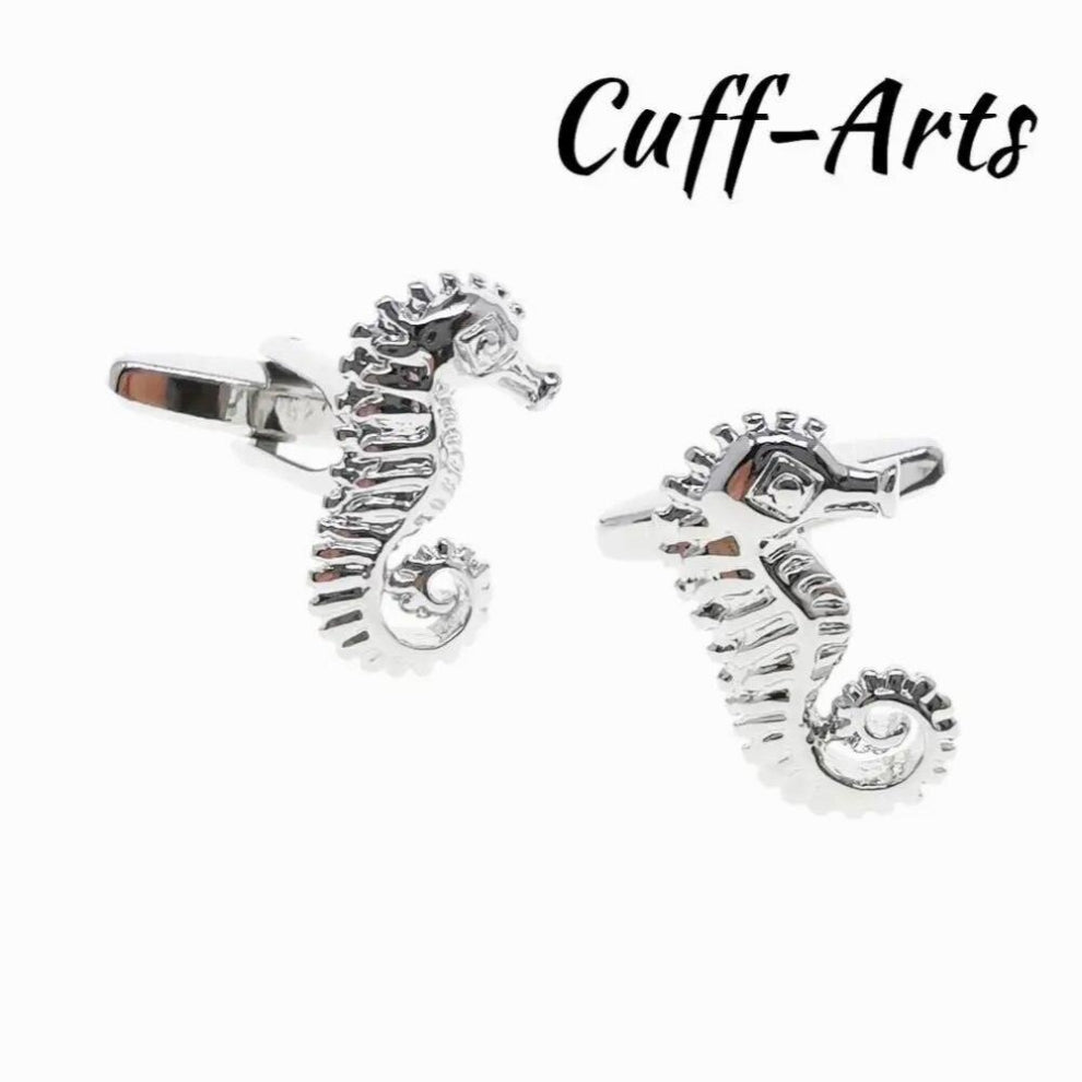 Mens Cufflinks Seahorse Animal Cufflinks for Men Gemelos Les Boutons De Manchette by Cuffarts C10615
