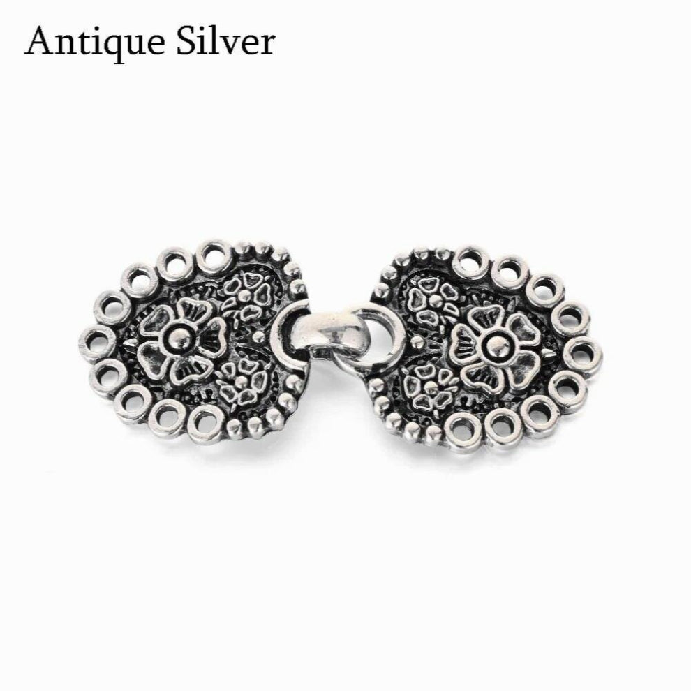 Retro Alloy Sweater Blouse Pin Cardigan Clip Sewing Charm Jewelry Accessories Sweater Clip Shawl Brooch